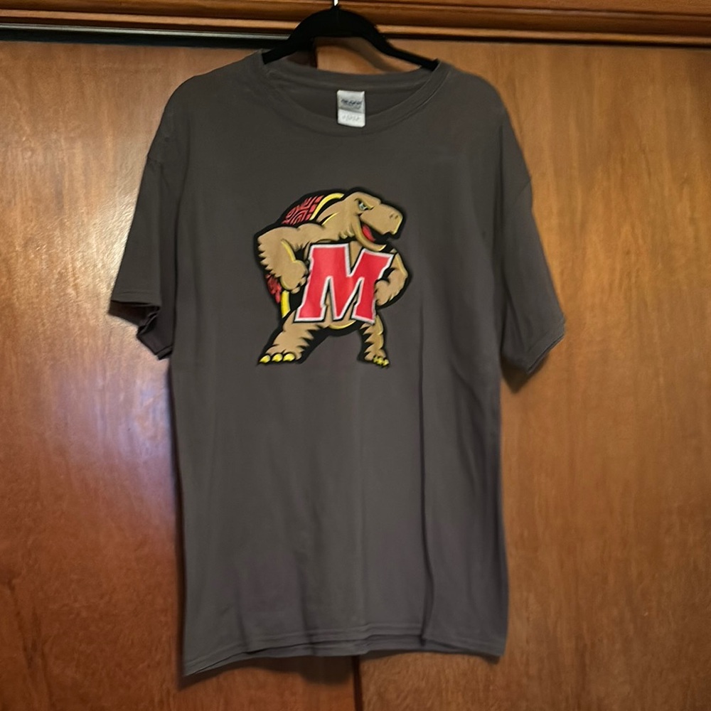 Gray University of Maryland T-Shirt